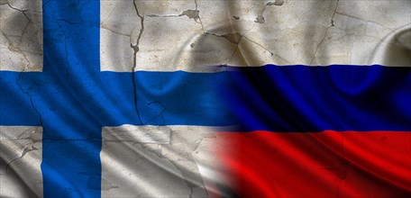 Flag of Russia vs Finland