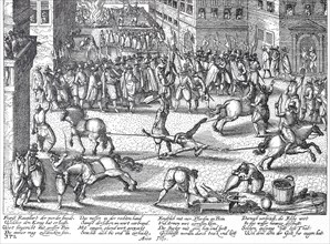 The execution by quartering of the regicide Ravaillac