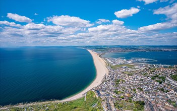 Isle of Portland from a drone