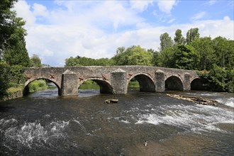 Bickleigh Bridge over the River Exe