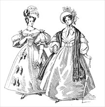 Ladies' fashion in 1839