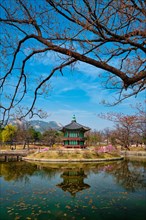 Hyangwonjeong Pavilion in Gyeongbokgung Palace