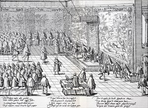 Abdication of Charles V in Brussels