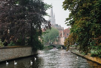 Picturesque view of Brugge