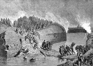 Storming of the Lunette St. Laurent of Antwerp on 14 December 1832