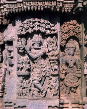 13th century statue of Venugopala or Vishnu in Prasanna chennakeshava temple in Somnathpur
