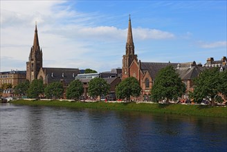 Inverness City Centre on the River Ness