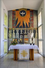 Main altar of the Heilig-Geist Church