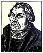 Bildnis von Martin Luther nach Lucas Cranach