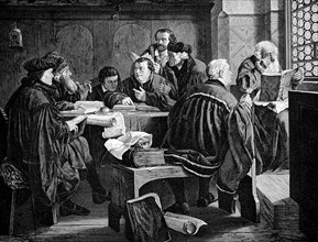Martin Luther lays out the Bible