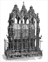 Tomb monument of St. Sebaldus of Nuremberg in the Nuremberg church of the same name