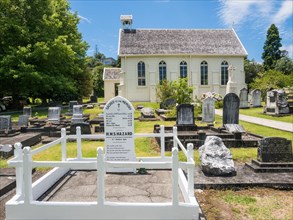 Christ Church with historic cemetery