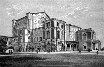 The Bayreuth Festival Theatre c. 1880