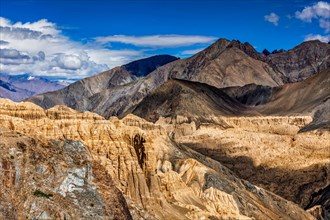 View of Himalayas near Lamayuru village in Ladakh