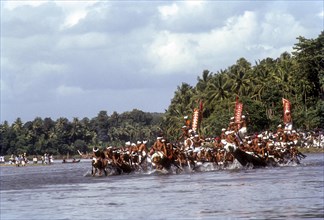 Aranmula Vallamkali festival or Snake Boat Race