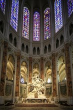 Chancel of Notre Dame Cathedral of Chartres