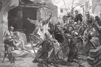 Christmas of the Participants of the Crusades in Bethlehem