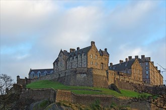 Edinburgh Castle und Castle Hill