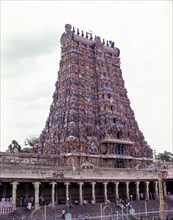 South Tower in Meenakshi temple