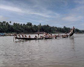 Aranmula boat race during Onam festival near Haripad