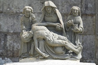 Pieta in the churchyard