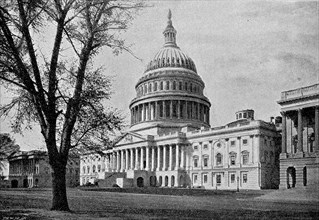 The Capitol in Washington after a photograph from 1880
