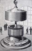 Dynamo machine of the Niagara power plant