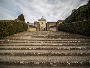 Staircase to the Basilica of San Miniato al Monte