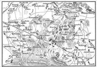 Plan of the Battle of Hochkirch