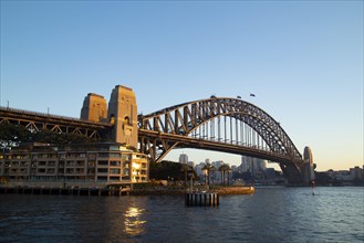 Sydney Harbour Bridge at sunrise