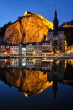 Night view of Dinant town
