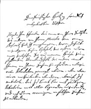 Letter from Peter the Great