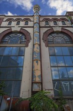Schornstein einer ehemaligen Keramikmaschinenbau-Fabrik
