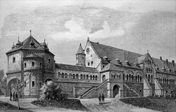 Medieval Imperial Palace in 1875