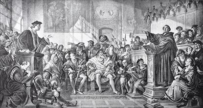 Disputation between Dr Martin Luther
