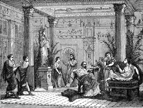 Reception in the Atrium of the Roman Consul