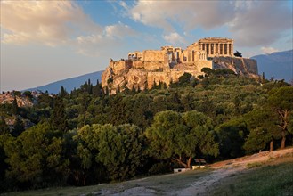 Famous greek tourist landmark
