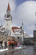 Old town hall at the Viktualienmarkt