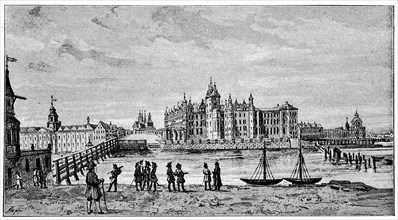 The Electoral Palace at Coelln on the Spree in 1690