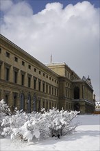 Facade of the Residenz to the Hofgarten