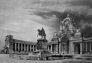 Design for the Kaiser Wilhelm Monument in Berlin