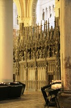 Choir screen of Notre Dame of Chartres Cathedral