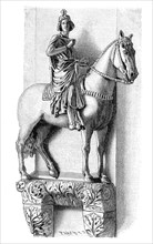 Das Reiterstandbild Konrad III. im Bamberger Dom