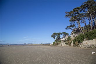 Sainte-Anne sandy beach in Douarnenez Bay