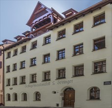 Merchant's house from 1697 in Hintere Ledergasse 43