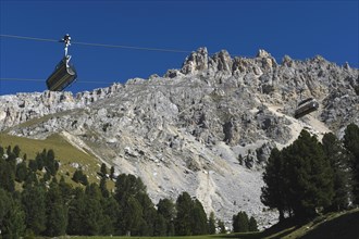 Chairlift to Latemar