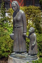 Bronze statues