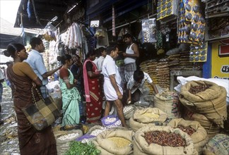 A shop in Koyambedu market in Chennai