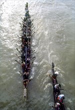 Boat race in Payippad near Haripad Kerala