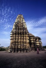 The Duladeo temple of the Southern temple group in Khajuraho dedicated to Lord Shiva